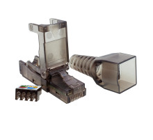 Коннектор 8P8C UTP Cat.6A (RJ-45) безынструментальный