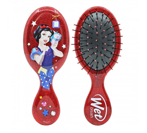 Wet Brush Расчёска для спутанных волос / Disney Mini Detangler Glitter Ball Snow White BWR832SNOWG