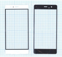 Стекло для Huawei P9 белое