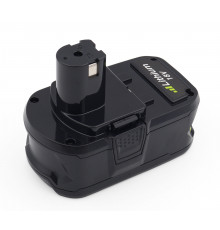 Аккумулятор для электроинструмента Ryobi ONE+, 18V, 5000mAh, RB18L50, 5133002433, RB18L40, RB18L25, P108, RB18L15, RB18L13, LED, OEM