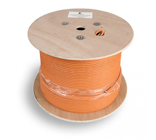 Cabeus SFTP-4P-Cat.6a-SOLID-IN-LSZH Кабель витая пара, категория 6a (10GBE) S/FTP, 4 пары (23 AWG), одножильный (solid), каждая пара в экране, общий э