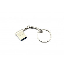 Флешка USB Dr. Memory mini 32Гб, USB 3.0, серебристый