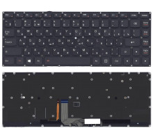 Клавиатура для ноутбука Lenovo IdeaPad Yoga 4 pro, 900, 900-13ISK, 900S-13ISK2 черная, с подсветкой
