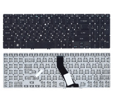 Клавиатура для ноутбука Acer Aspire V5, V5-5 M5-581T черная с подсветкой