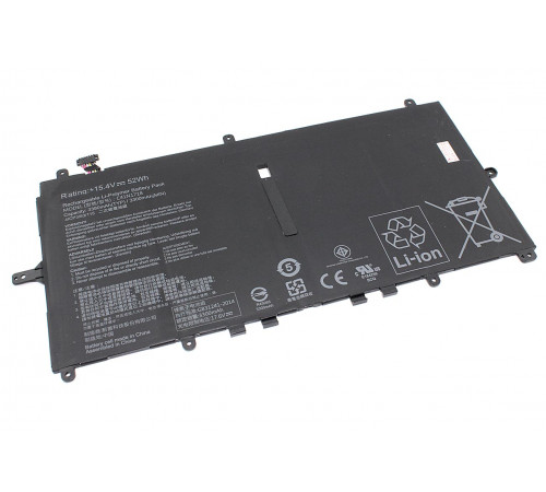 Аккумуляторная батарея для ноутбукa Asus TP370QL (C41N1718) 15.4V 3300mAh