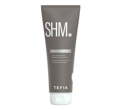 TEFIA Man.Code Шампунь для волос и тела мужской / Hair and Body Shampoo for Men, 285 мл