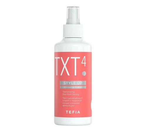 TEFIA Style.Up Текстурирующий спрей с морской солью сильной фиксации / Texturizing Sea Salt Spray Strong Hold, 250 мл