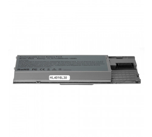 Аккумулятор для ноутбука Dell Latitude D620, D630, Precision M2300 Series. 11.1V 4400mAh PN: 310-9080, GD775 Серебряный