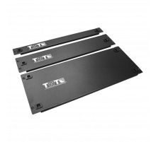 19" металлическая фальш-панель 2U быстросъемная черная TWT-DC-TLMFP-2U