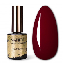 Manita Professional Гель-лак для ногтей / Classic №38, Burgundy Red, 10 мл