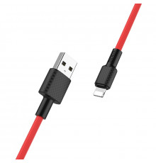 Кабель USB HOCO X29 Superior, USB - Lightning, 2.0А, 1м, красный