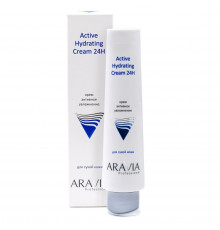 Aravia Крем для лица активное увлажнение / Active Hydrating Cream 24H, 100 мл