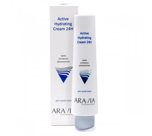 Aravia Крем для лица активное увлажнение / Active Hydrating Cream 24H, 100 мл