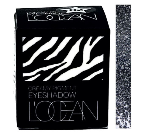 L’ocean Кремовые пигментные тени / Creamy Pigment Eye Shadow #23 Chloe Gray, 1,8 г