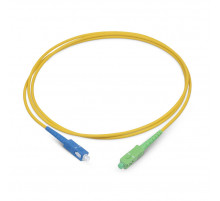 Патч-корд оптический TopLan, симплексный, SC/UPC-SC/APC, SM 9/125, 1 м, LSZH