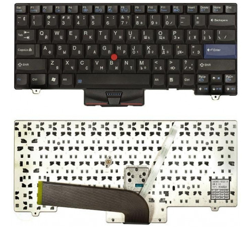 Клавиатура для ноутбука Lenovo ThinkPad SL410, SL510, L410, L412, L420, L510, L512, L520 черная, с джойстиком