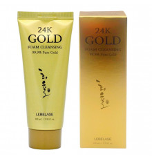 Lebelage Пенка для умывания с 24-каратным золотом / 24k Gold Foam Cleansing, 100 мл