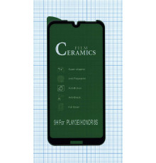 Керамическая пленка (стекло) для Huawei Honor 8S черная