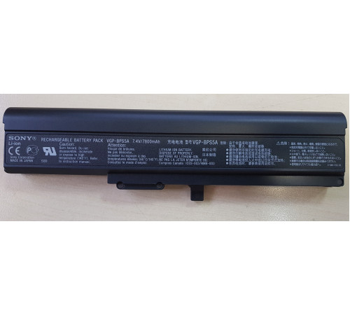 Аккумулятор для Sony TX36TP, TX37TP, VGN-TX, VGN-TXN, (VGP-BPS5A), 6600mAh, 7.4V