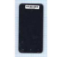Дисплей для Lenovo S580 черный c рамкой