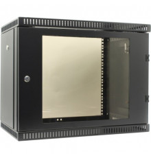 NT WALLBOX 12-66 B Шкаф 19" настенный, черный 12U 600*650, дверь стекло-металл