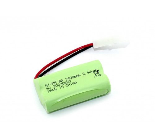 Аккумулятор Ni-MH 2.4V 2400mAh AA Flatpack разъем KET-2P