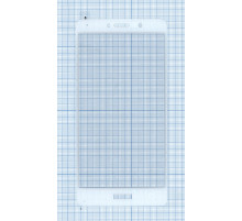 Защитное стекло Полное покрытие для Huawei Honor 6X белое