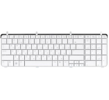 Клавиатура для ноутбука HP Pavilion DV7-2000 белая, с гравировкой