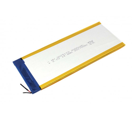 Аккумулятор Li-Pol (батарея) 3*75*179мм 3pin 3.7V/4000mAh