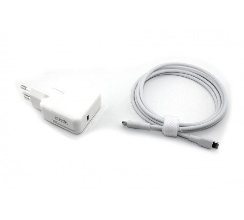 Блок питания (сетевой адаптер) Amperin AI-AP29C для ноутбуков Apple A1540 29W USB Type-C 14.5V 2.0A