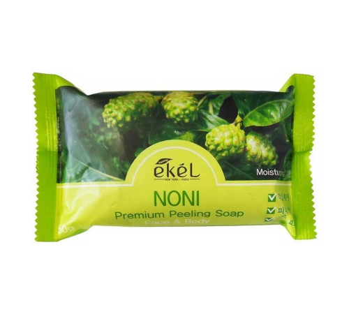 Ekel Мыло косметическое с экстрактом фруктов нони / Peeling Soap Noni, 150 г