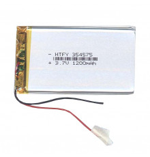 Аккумулятор Li-Pol (батарея) 3.5*45*75мм 2pin 3.7V/1200mAh