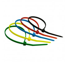 Стяжка нейлоновая 3,6х200мм 5 цветов (100pcs)