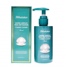 JMsolution Увлажняющая пенка для умывания лица с экстрактом жемчуга / Marine Luminous Perl Deep Moisture Foaming Cleanser, 200 мл