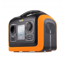 Портативная электростанция TopON TOP-X600 LFP 600 Вт, розетка 220 В, авторозетка 12 В, 2 DC, Type-C, 2 USB, фонарь