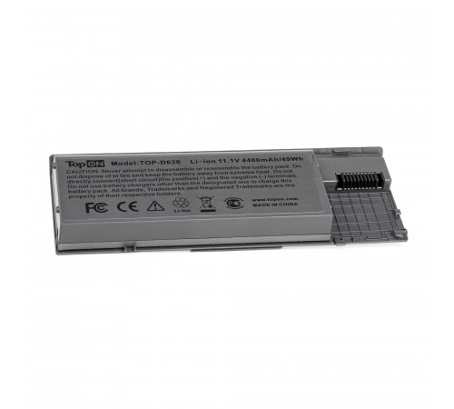 Аккумулятор для ноутбука Dell Latitude D620, D630, D631, Precision M2300 Series. 11.1V 4400mAh 49Wh. PN: KD494, TC030.