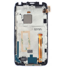Дисплей для HTC One X S720e G23 черный с рамкой