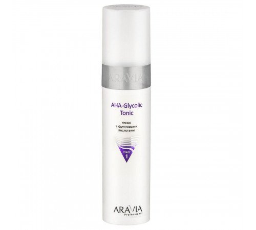 Aravia Тоник с фруктовыми кислотами AHA / Glycolic Tonic 250 мл