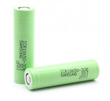 Аккумулятор Li-Ion 18650 для SAMSUNG ICR18650-30B 3000mAh (без защиты)