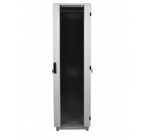 Шкаф телекоммуникационный напольный ЦМО ШТК-М 33U 1625х600х1000 стеклянная дверь серый ШТК-М-33.6.10-1ААА