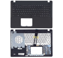 Клавиатура для ноутбука Asus X550, X550VA, X550EA, K550CC, F550CC, P550CA, R510C черная, верхняя панель в сборе (черная)