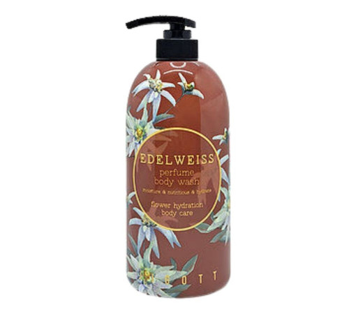 Jigott Гель для душа с экстрактом эдельвейса / Edelweiss Perfume Body Wash, 750 мл