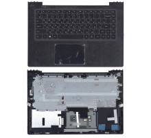 Клавиатура для ноутбука Lenovo IdeaPad S410, U430 черная с подсветкой топ-панель