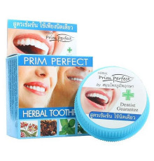 Prim Perfect Зубная паста отбеливающая травяная / Herbal Toothpaste, 25 г