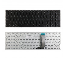 Клавиатура для ноутбука Asus X756U, X756UB, X756UJ, X756UQ Series. Плоский Enter. Черная, без рамки. PN: 9Z.N8SSQ 00R