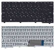 Клавиатура для ноутбука Lenovo IdeaPad 100S-11IBY черная без рамки