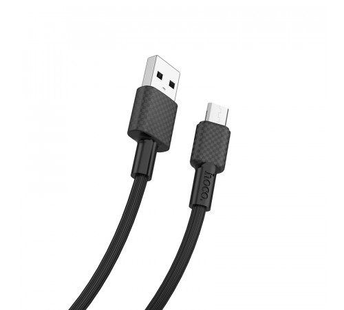 Кабель USB HOCO X29 Superior, USB - Micro USB, 2.0А, 1м, черный