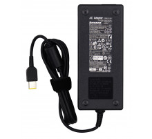 Блок питания Lenovo прямоугольный разъем, 120W (19.5V, 6.15A) без сетевого кабеля, ORG