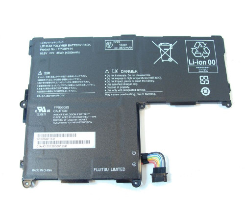 Аккумулятор для Fujitsu Stylistic Q704 (FPB0308S,FPCBP414), 46Wh, 10.8V