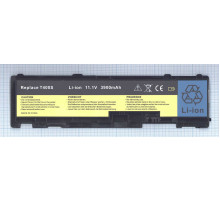 Аккумуляторная батарея для ноутбука Lenovo ThinkPad T410s (42T4833) 11.1V 3800mAh OEM черная